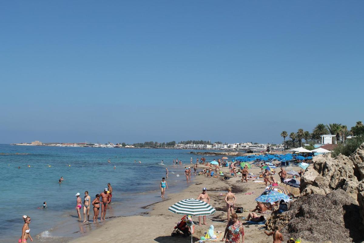 Charming Holiday Retreat Kato Paphos Apt 400M To The Beach Ngoại thất bức ảnh